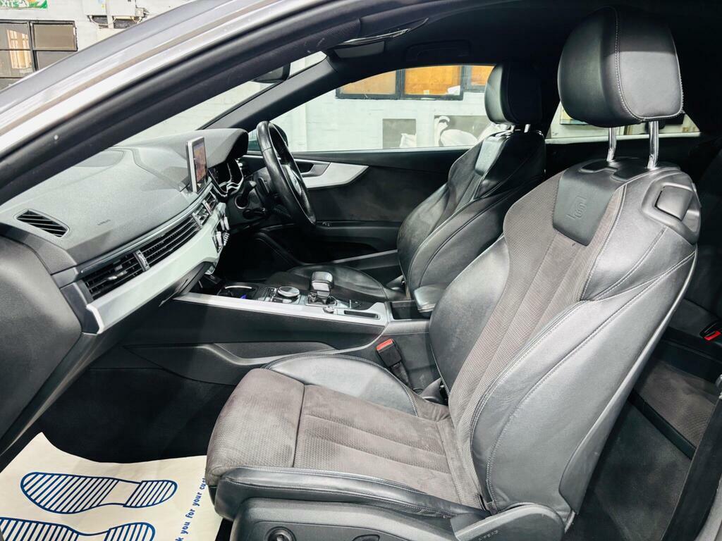 Audi A5 2.0 Tdi S Line Quattro Euro 6 Ss Silver #13