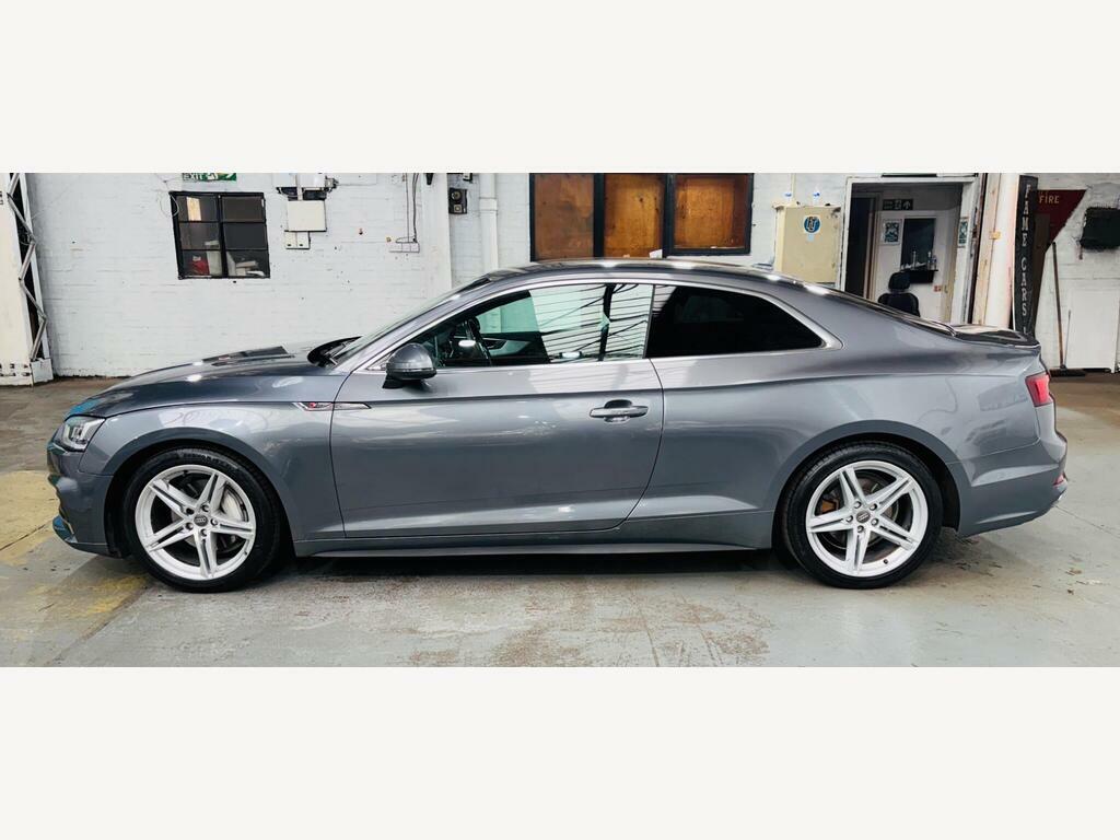 Audi A5 2.0 Tdi S Line Quattro Euro 6 Ss Silver #8