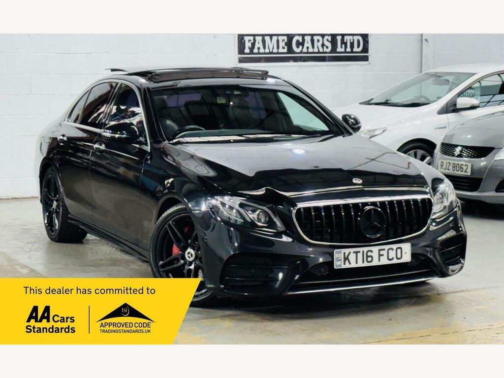 Mercedes-Benz E Class 2.0 E220d Amg Line Premium Plus G-tronic Euro 6 Black
