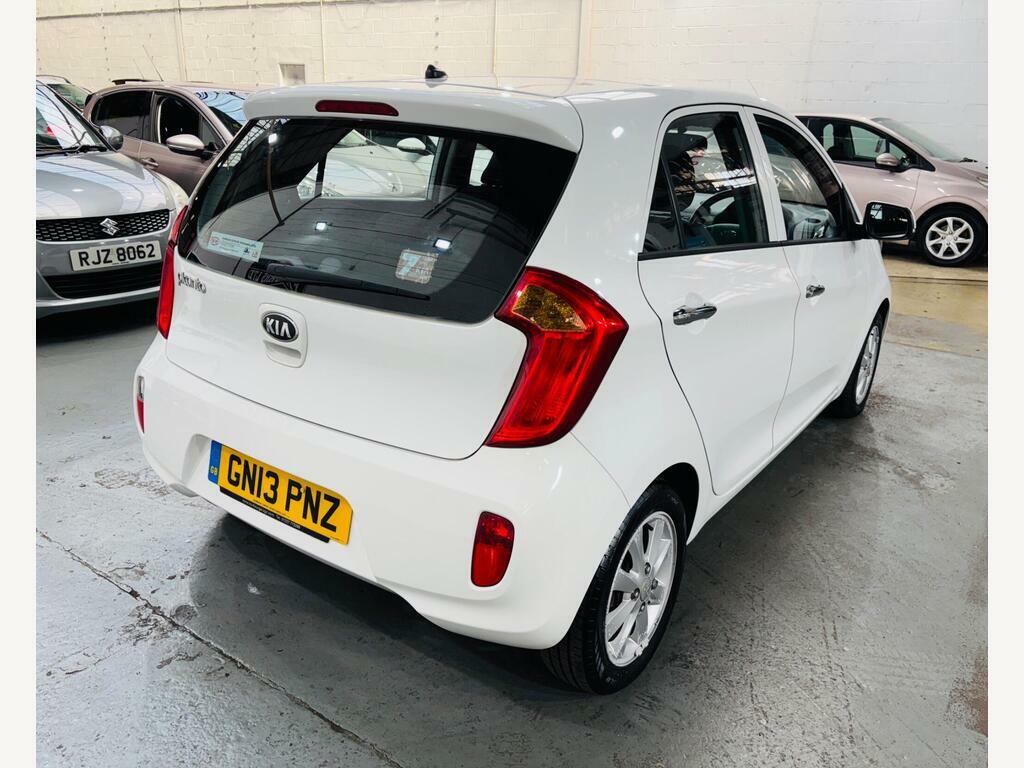 Kia Picanto 1 5-Door Black #4