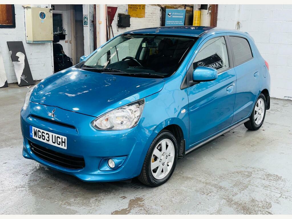 Mitsubishi Mirage 1.2 3 Cvt Euro 5 S S Blue #4