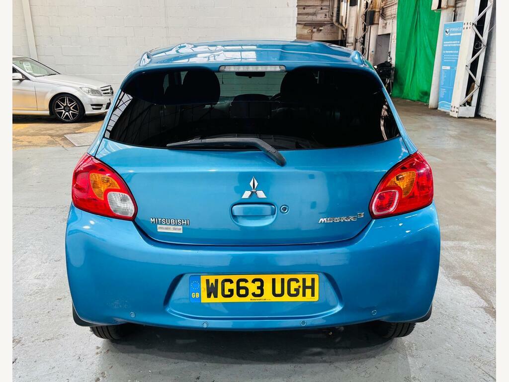 Mitsubishi Mirage 1.2 3 Cvt Euro 5 S S Blue #6