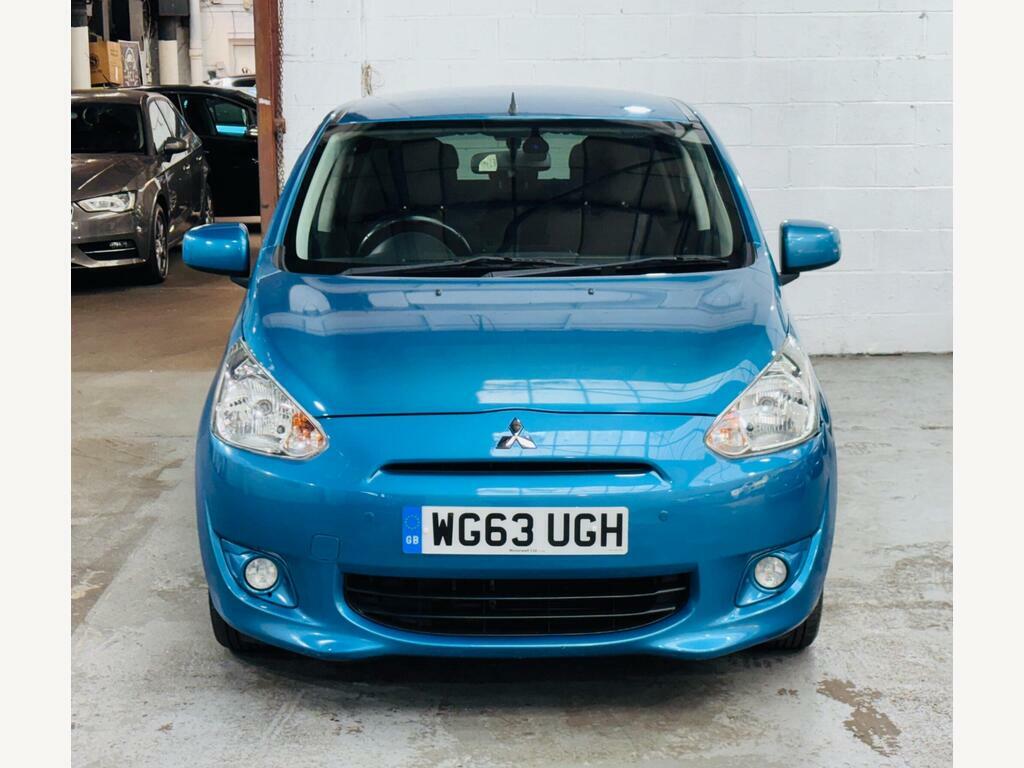 Mitsubishi Mirage 1.2 3 Cvt Euro 5 S S Blue #3