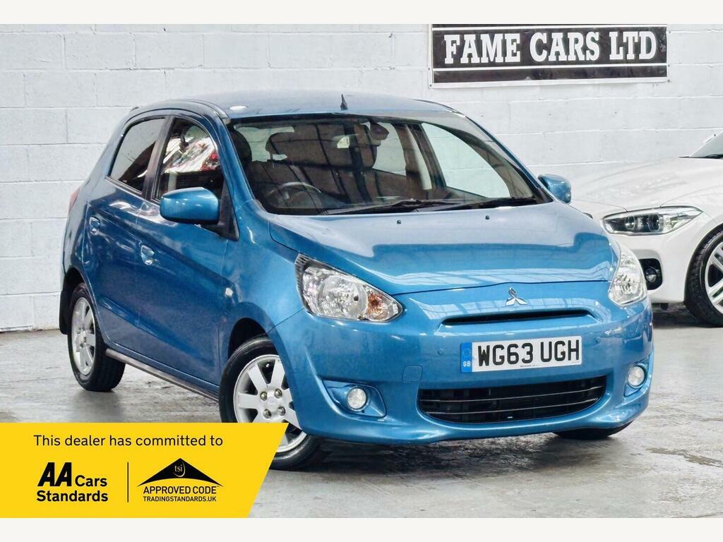 Mitsubishi Mirage 1.2 3 Cvt Euro 5 S S Blue