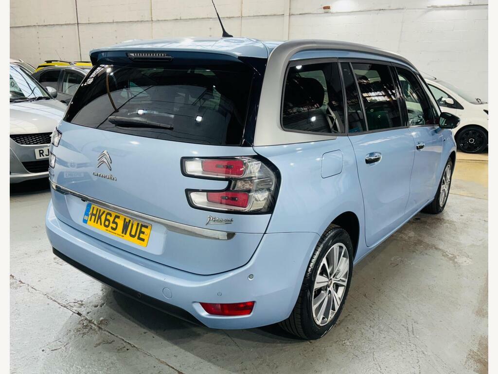 Citroen Grand C4 Picasso 1.6 Bluehdi Exclusive Eat6 Euro 6 S S Blue #4