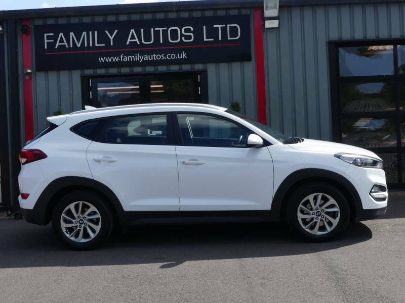 Hyundai Tucson 2.0 Crdi Se Nav White #6