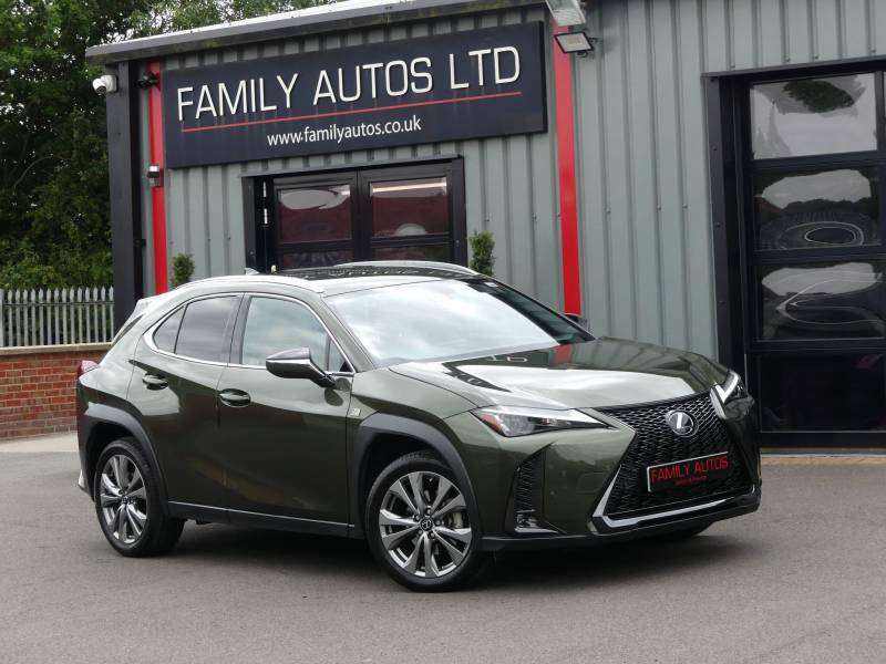 Lexus UX 250H 2.0 F-sport Design Cvt Green