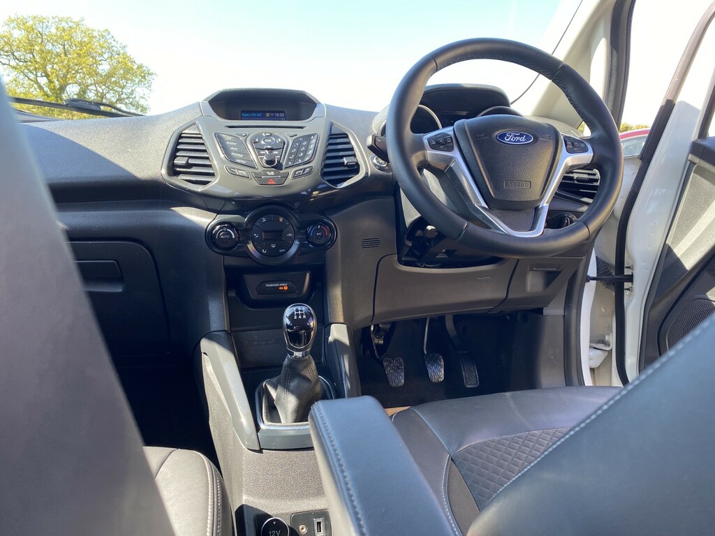 Ford Ecosport Suv 1.5 Tdci Titanium 201565 YF65VLK White #2