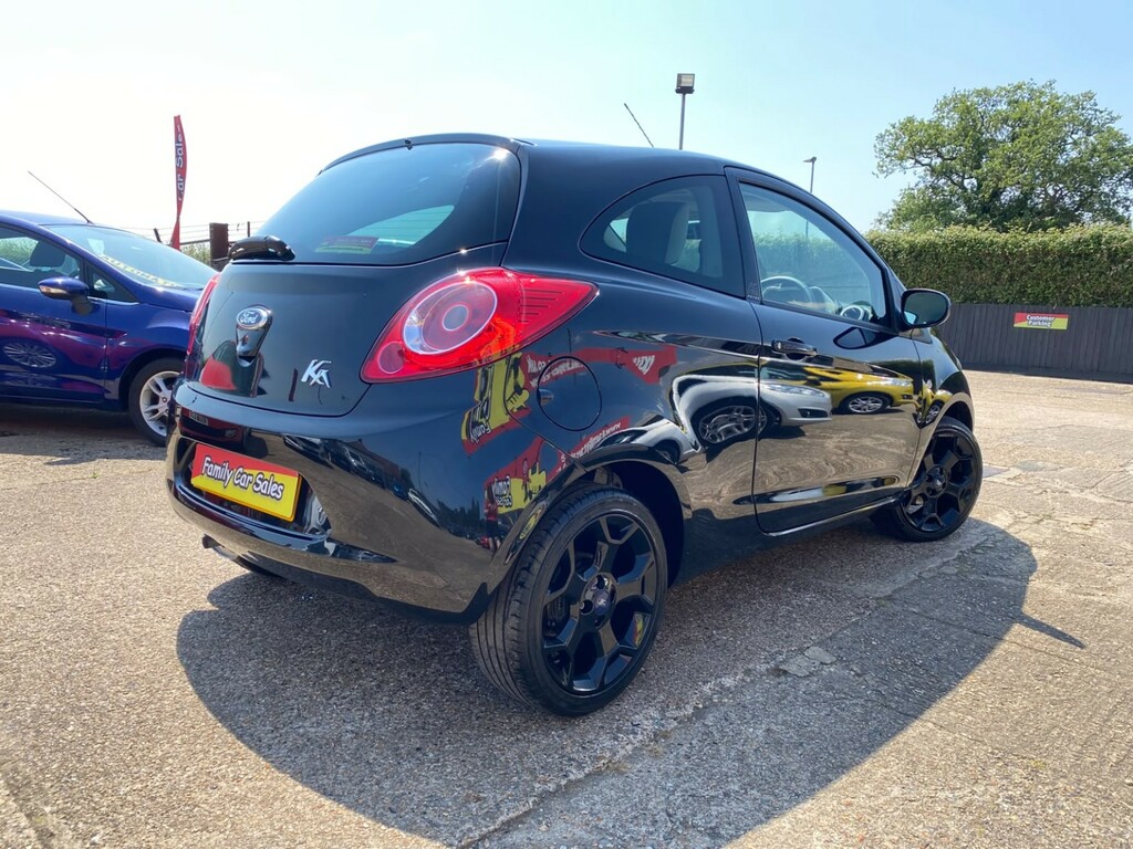 Ford KA Hatchback 1.2 Zetec Black Edition 201665 Black #4