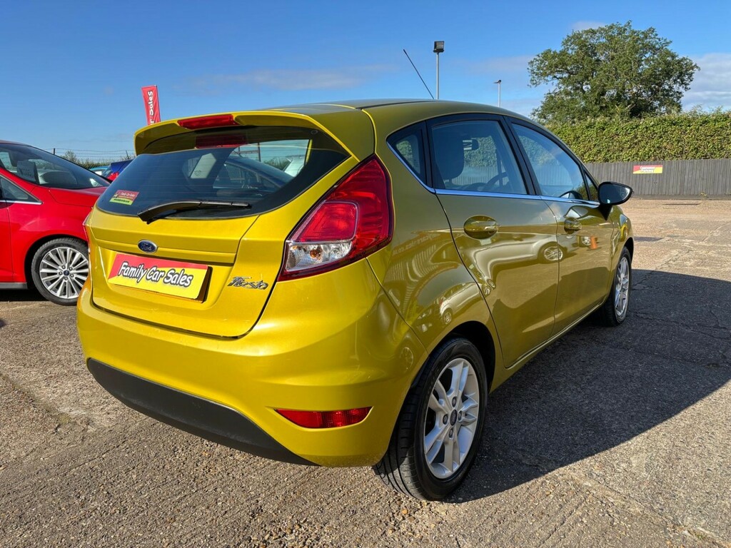 Ford Fiesta 1.3 Zetec Yellow #3