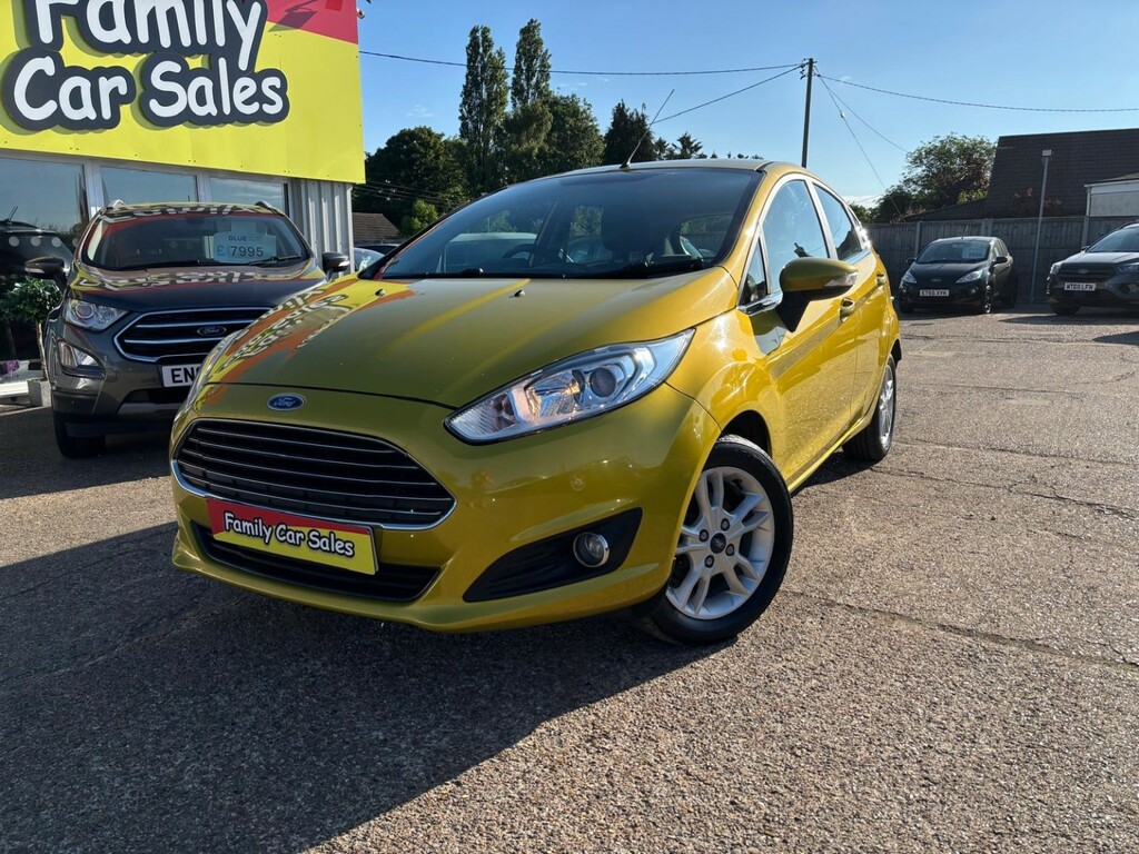 Ford Fiesta 1.3 Zetec Yellow