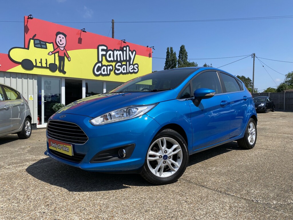 Ford Fiesta Hatchback 1.25 Zetec 201616 Blue
