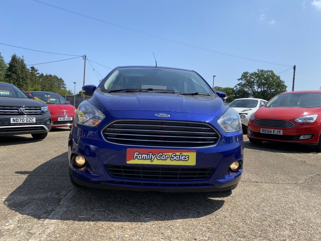 Ford KA+ Hatchback 1.2 Ti-vct Zetec 201666 VK66URO Blue #6