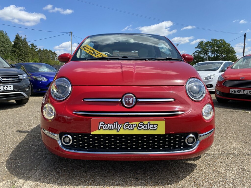 Fiat 500 Hatchback 1.2 1.2 69Hp Lounge 201919 KJ19XDE Red #6