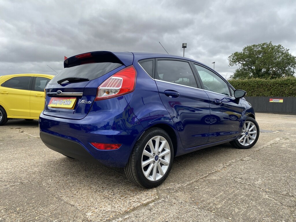 Ford Fiesta Hatchback 1.0 T Ecoboost Titanium 201665 Blue #3