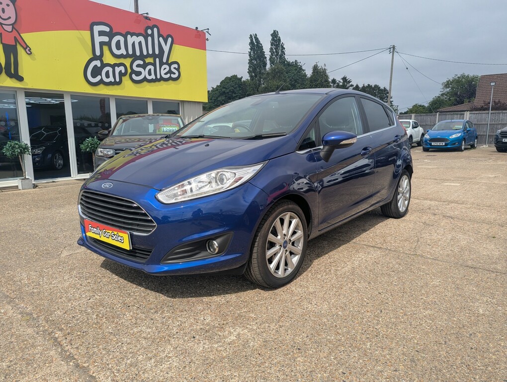Ford Fiesta Hatchback 1.0 T Ecoboost Titanium 201665 Blue
