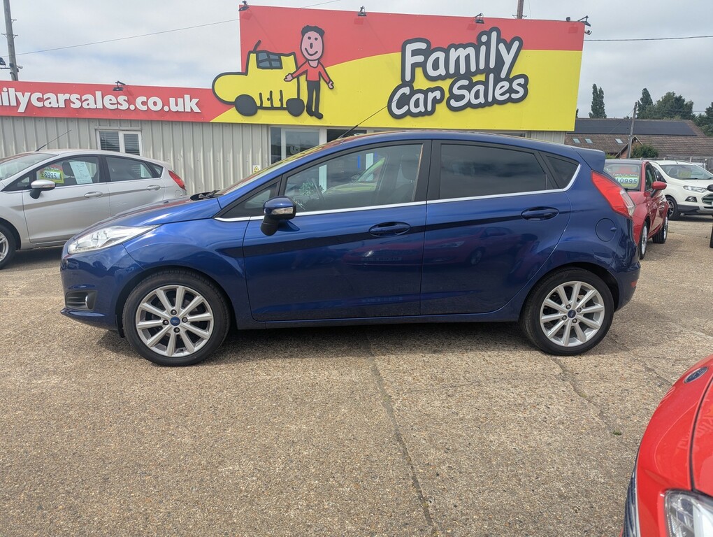 Ford Fiesta Hatchback 1.0 T Ecoboost Titanium 201665 Blue #3