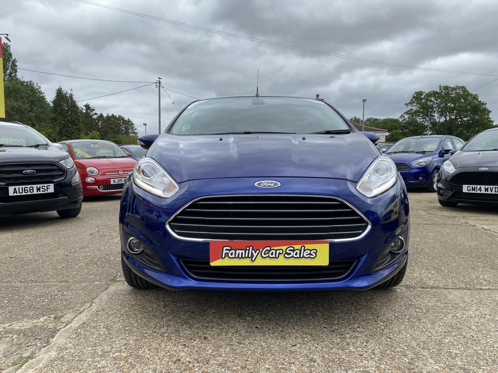 Ford Fiesta Hatchback 1.0 T Ecoboost Titanium 201665 Blue #5