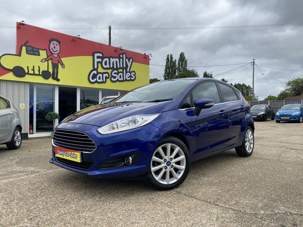 Ford Fiesta Hatchback 1.0 T Ecoboost Titanium 201665 Blue