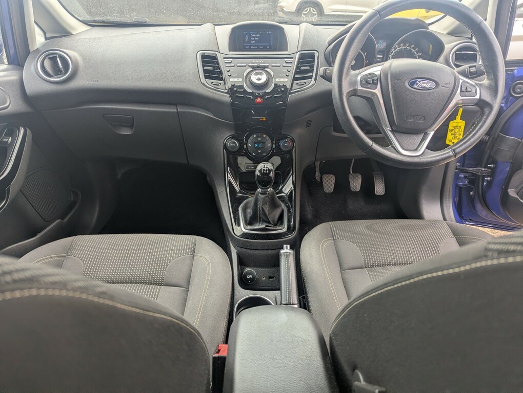 Ford Fiesta Hatchback 1.0 T Ecoboost Titanium 201665 Blue #4