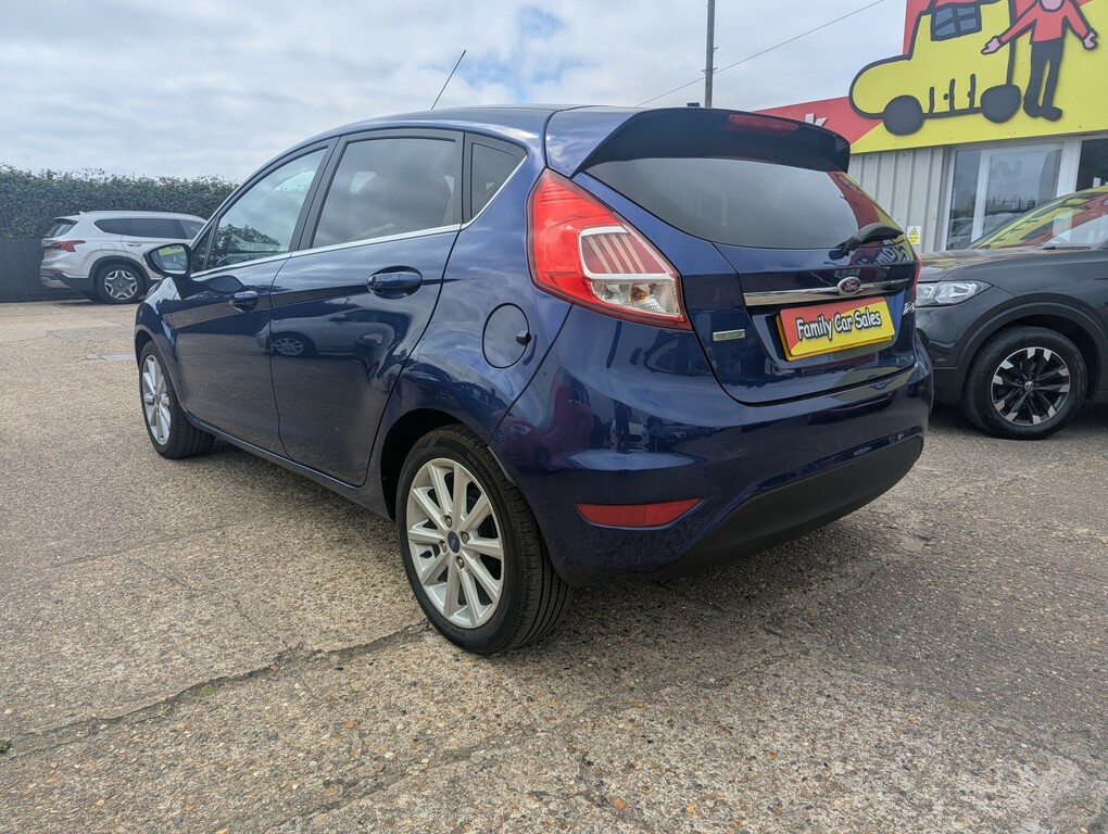 Ford Fiesta Hatchback 1.0 T Ecoboost Titanium 201665 Blue #2