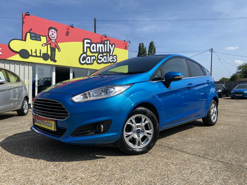 Ford Fiesta 1.6 Tdci Econetic Titanium Blue