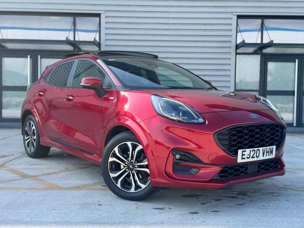 Ford Puma 1.0T Ecoboost Mhev St-line Euro 6 Ss Red