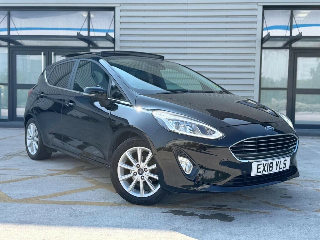 Ford Fiesta Hatchback 1.0T Ecoboost Titanium X Euro 6 Ss Black