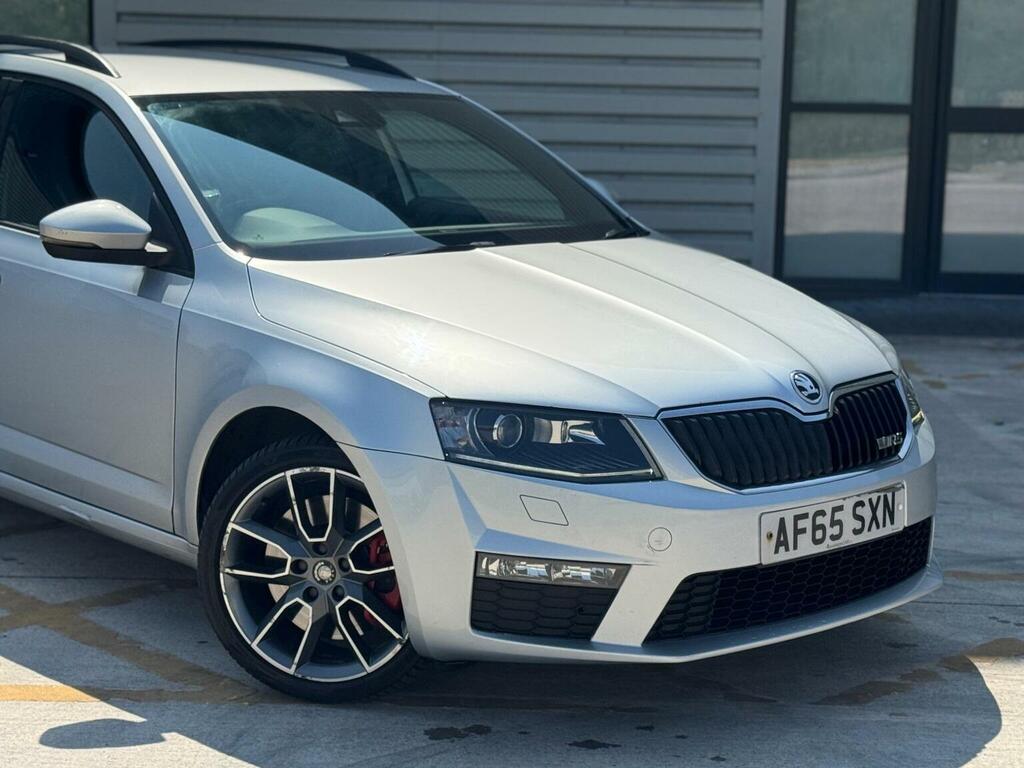 Skoda Octavia 2.0 Tdi Vrs Euro 6 Ss Snav Silver #2