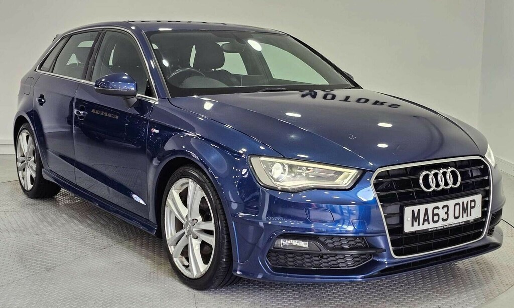 Audi A3 2.0 Tdi S Line Sportback Euro 5 Ss Blue