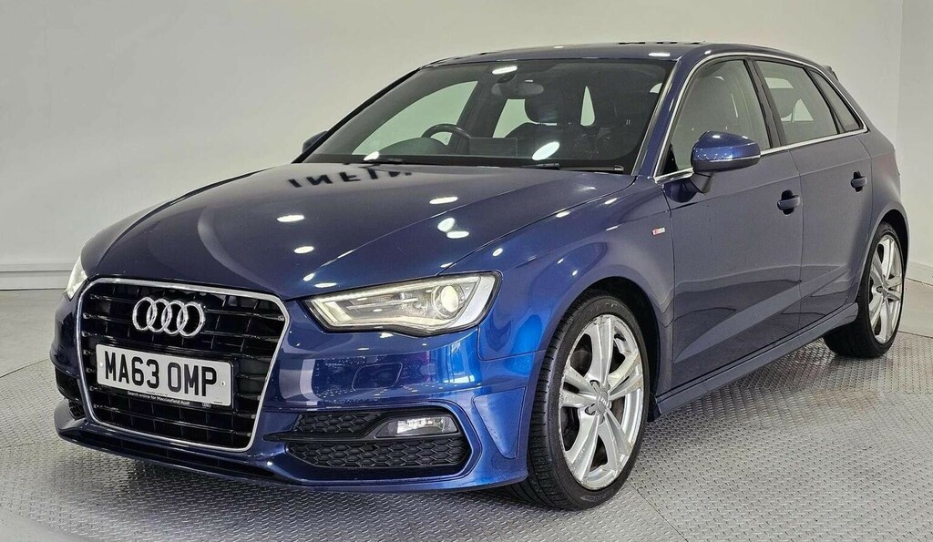 Audi A3 2.0 Tdi S Line Sportback Euro 5 Ss Blue #2