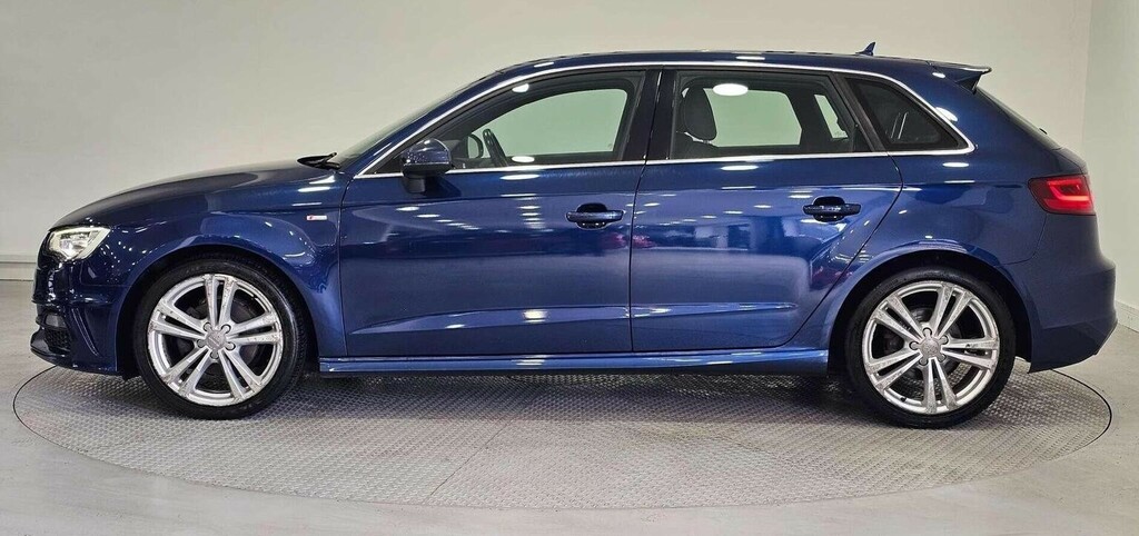 Audi A3 2.0 Tdi S Line Sportback Euro 5 Ss Blue #6