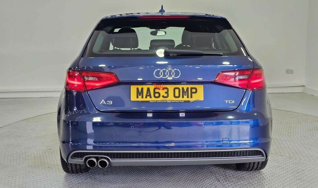 Audi A3 2.0 Tdi S Line Sportback Euro 5 Ss Blue #4