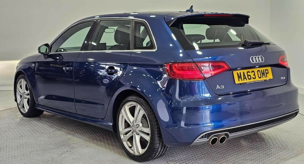 Audi A3 2.0 Tdi S Line Sportback Euro 5 Ss Blue #5