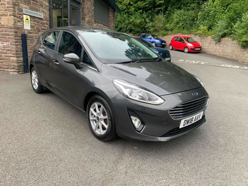 Ford Fiesta Hatchback 1.0T Ecoboost Zetec Euro 6 Ss 20 Grey
