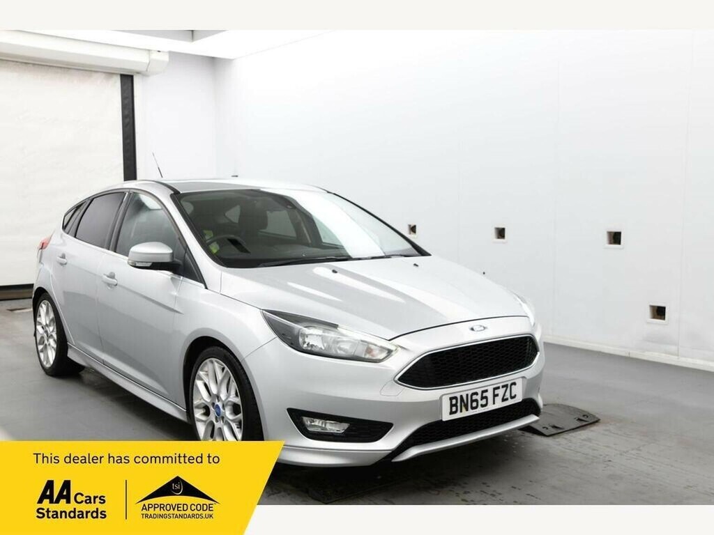 Ford Focus 1.5T Ecoboost Zetec S Euro 6 Ss Silver