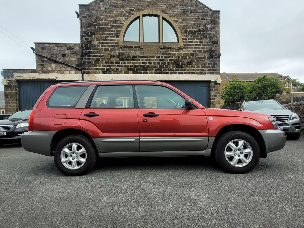 Subaru Forester X Red #5