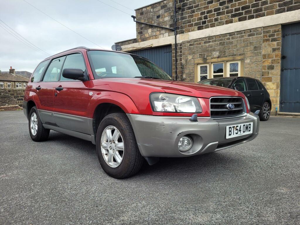 Subaru Forester X Red
