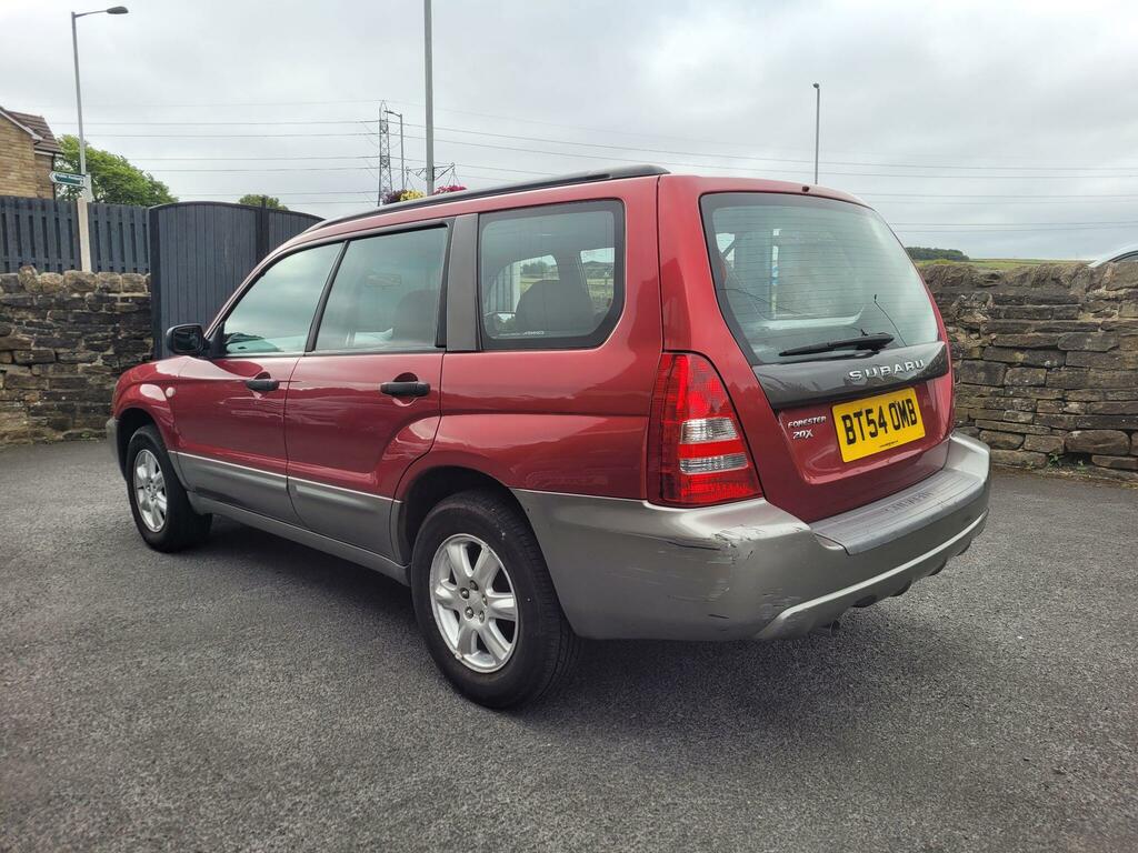 Subaru Forester X Red #4
