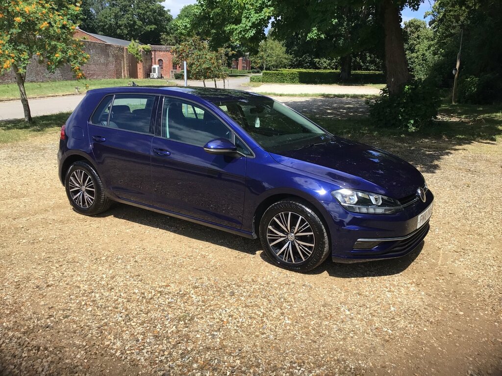 Volkswagen Golf 1.6 Tdi Se Hatchback Euro 6 Ss Blue #2