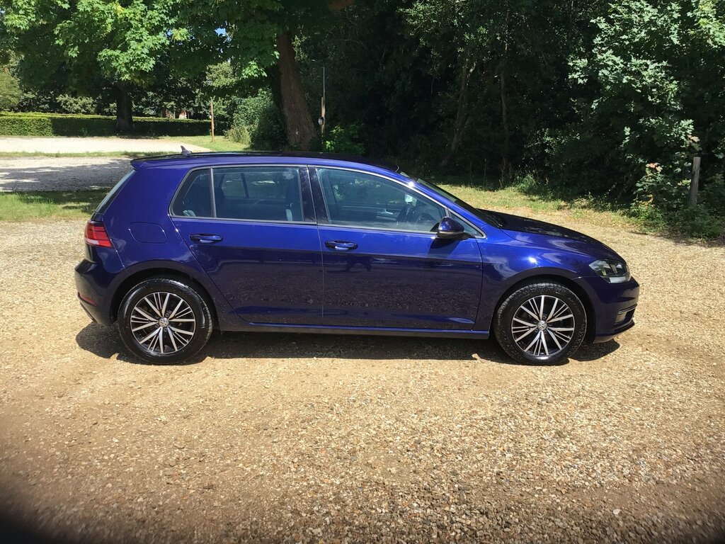 Volkswagen Golf 1.6 Tdi Se Hatchback Euro 6 Ss Blue #3