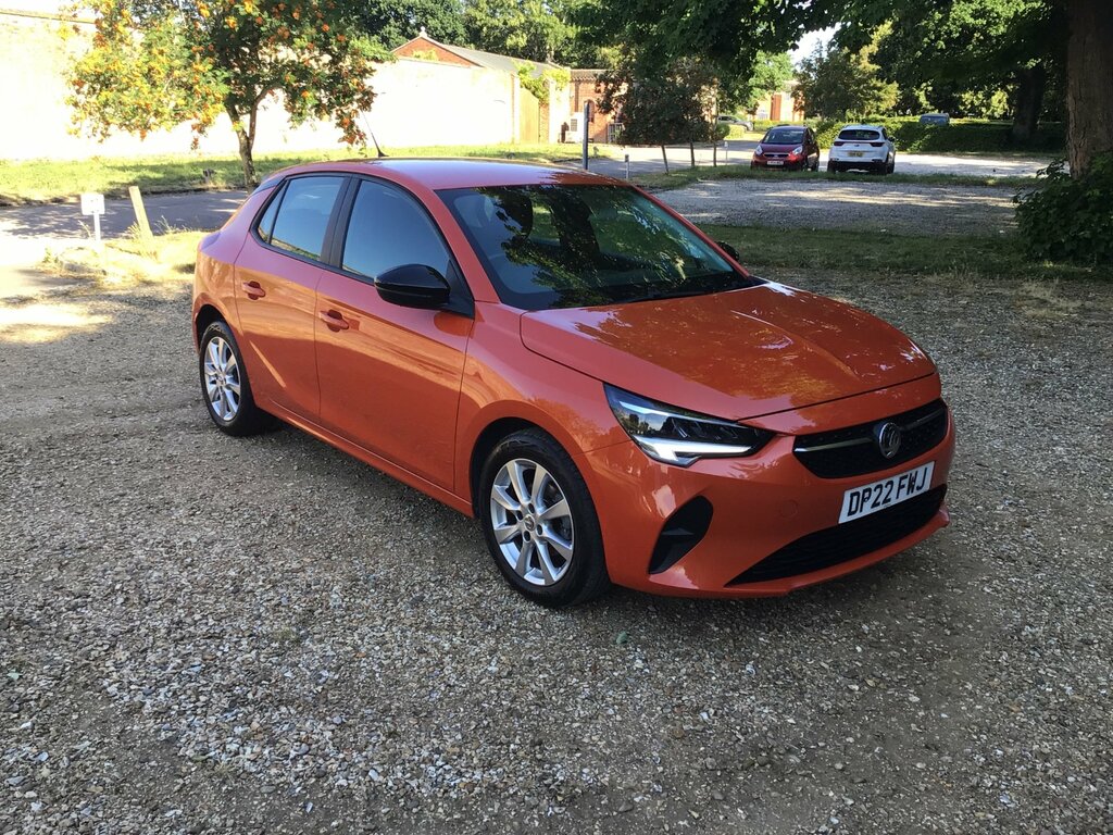 Vauxhall Corsa 1.2 Design Hatchback Euro 6 75 Orange