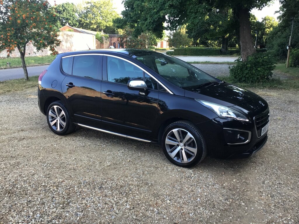 Peugeot 3008 1.6 Bluehdi Allure Suv Euro 6 S WR66FZL Black #2