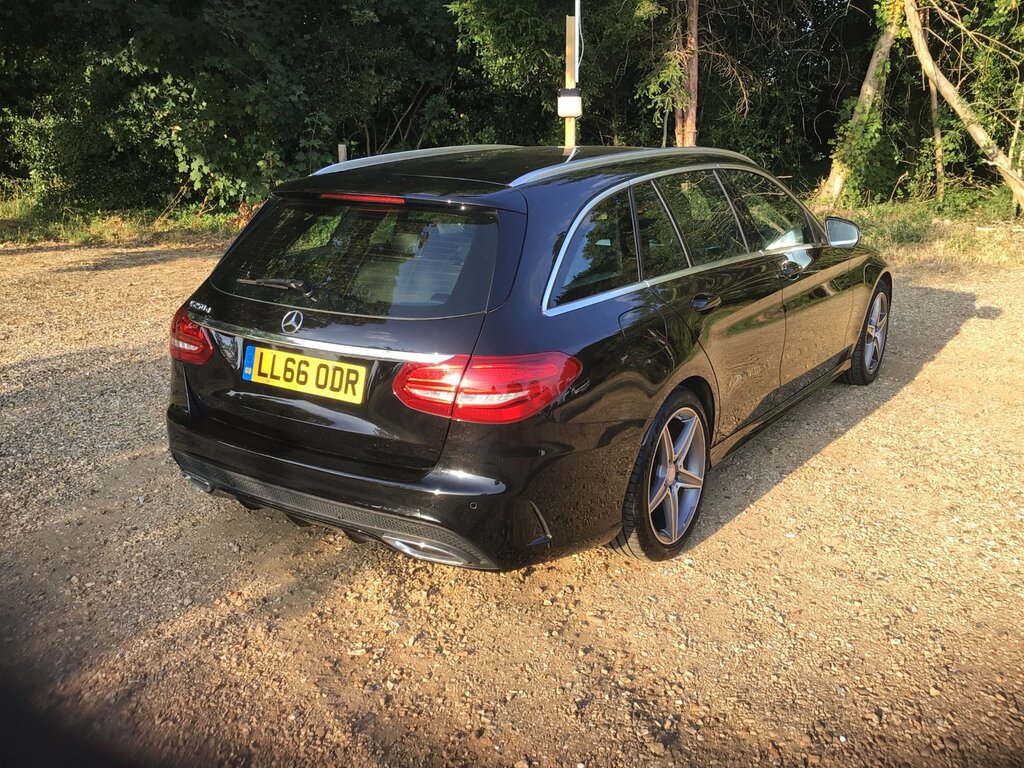Mercedes-Benz C Class 2.1 C220d Amg Line 2016 Blue #12