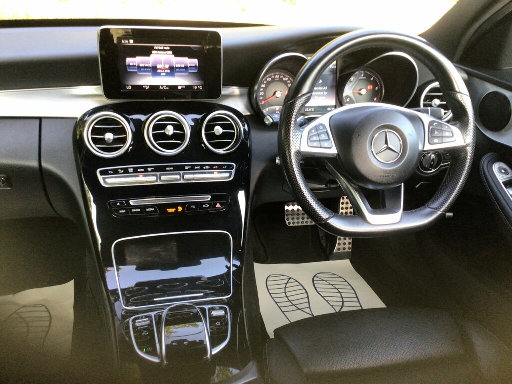 Mercedes-Benz C Class 2.1 C220d Amg Line 2016 Blue #21