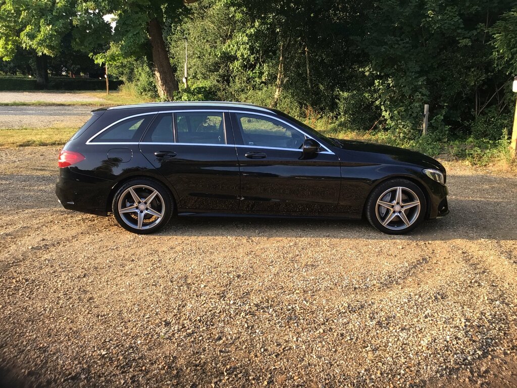 Mercedes-Benz C Class 2.1 C250d Amg Line Estate 7G-tronic Eu Black #3