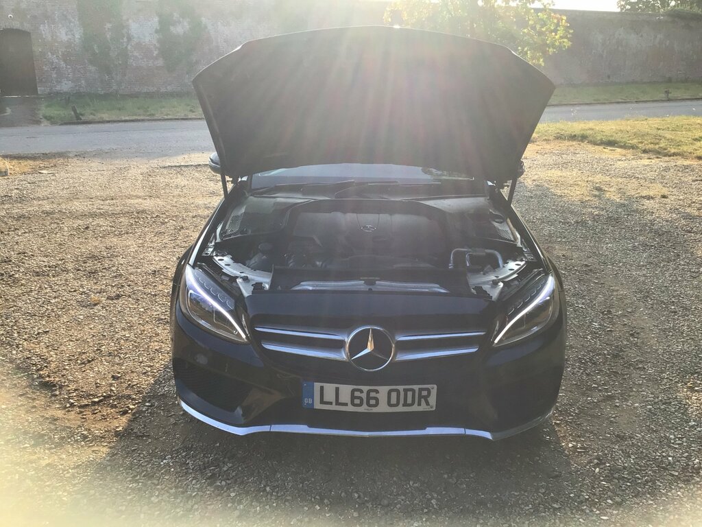 Mercedes-Benz C Class 2.1 C220d Amg Line 2016 Blue #29
