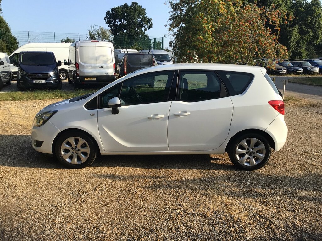 Vauxhall Meriva 1.4I Life Mpv Euro 6 100 Ps White #6