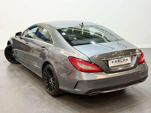 Mercedes-Benz CLS Saloon White #18