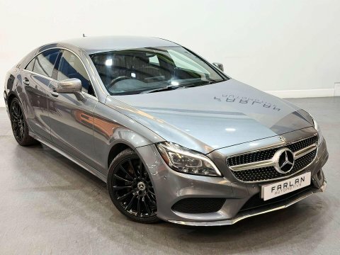 Mercedes-Benz CLS Saloon White #8